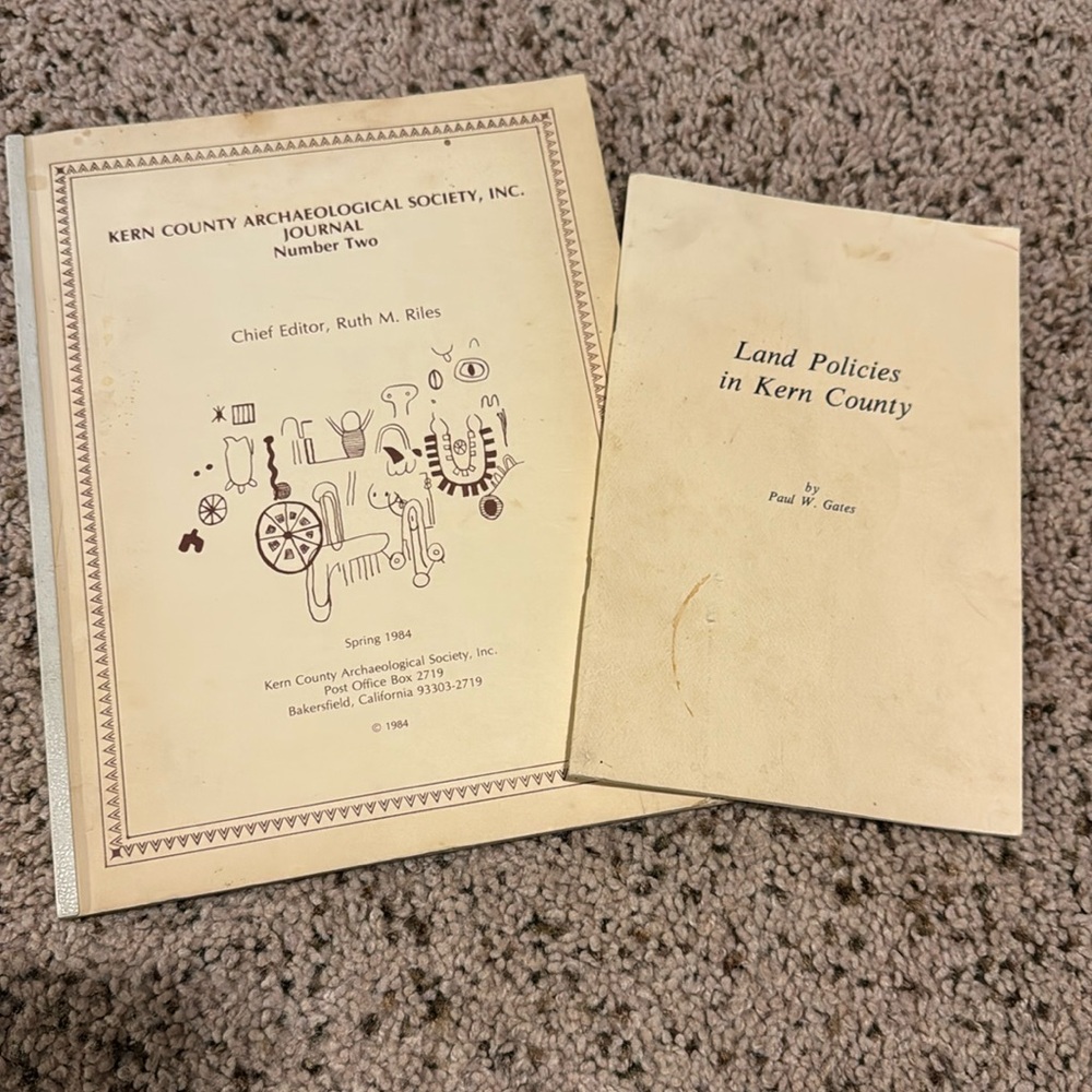 Kern County (CA) Historical books